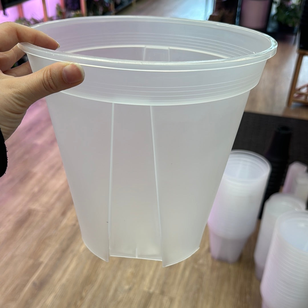 Clear Plastic Pot